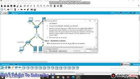 4.4.2.9 Packet Tracer - Troubleshooting IPv4 ACLs