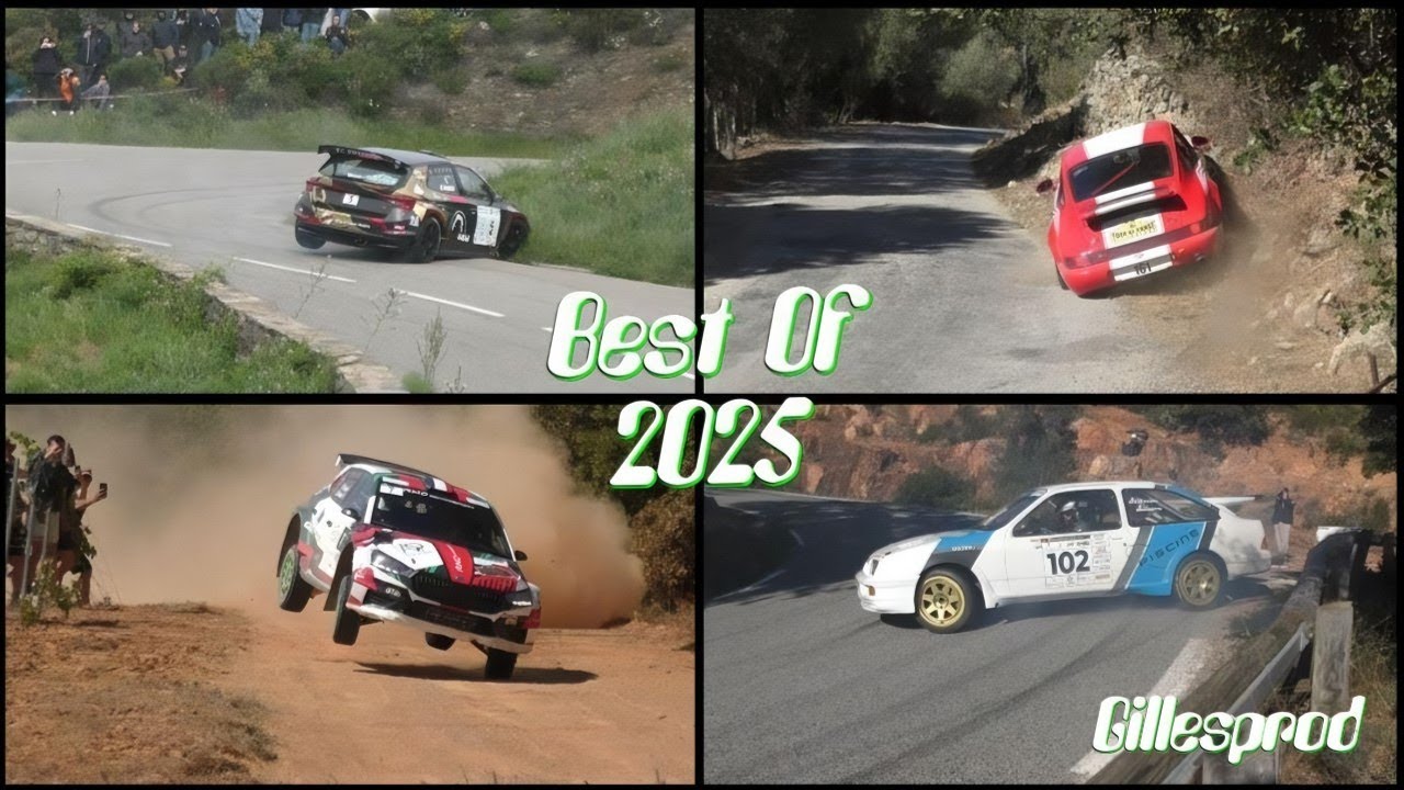 Best Of Rallye 2025 Show, Drift, Mistakes , Crash