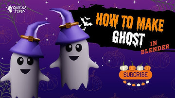 How to make a Ghost in Blender | Special Movie - HALLOWEEN 👻 | Tutorial