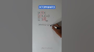 Método de Sarrus   #tutorial #algebralineal #determinantes