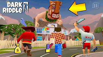 Dark Riddle New Updater 12.0.0 ( MOD SKINS LIFESAVER ) Funny Moments | Part 34