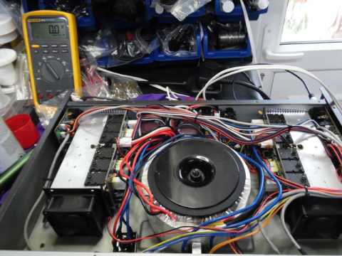 Samson Servo 600 Power Amplifier Repair