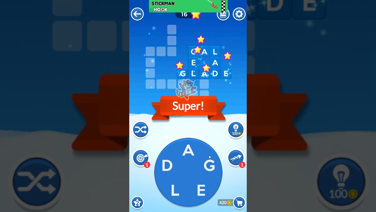 Word Toons level 73