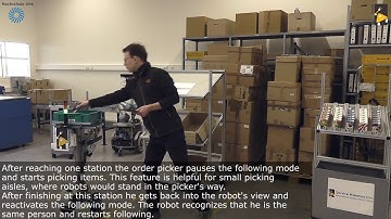Intralogistics Scenario: Flexible Commissioning with an Assistive Transportation Robot