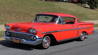 Fabulous Cars of the 1950s: The 1958 Chevrolet Impala  A Legend is Born