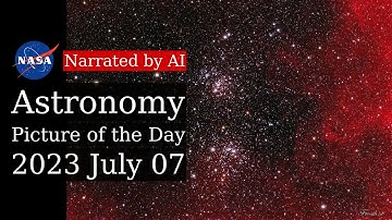 APOD: 2023-07-07 - The Double Cluster in Perseus (Narrated by Brian)