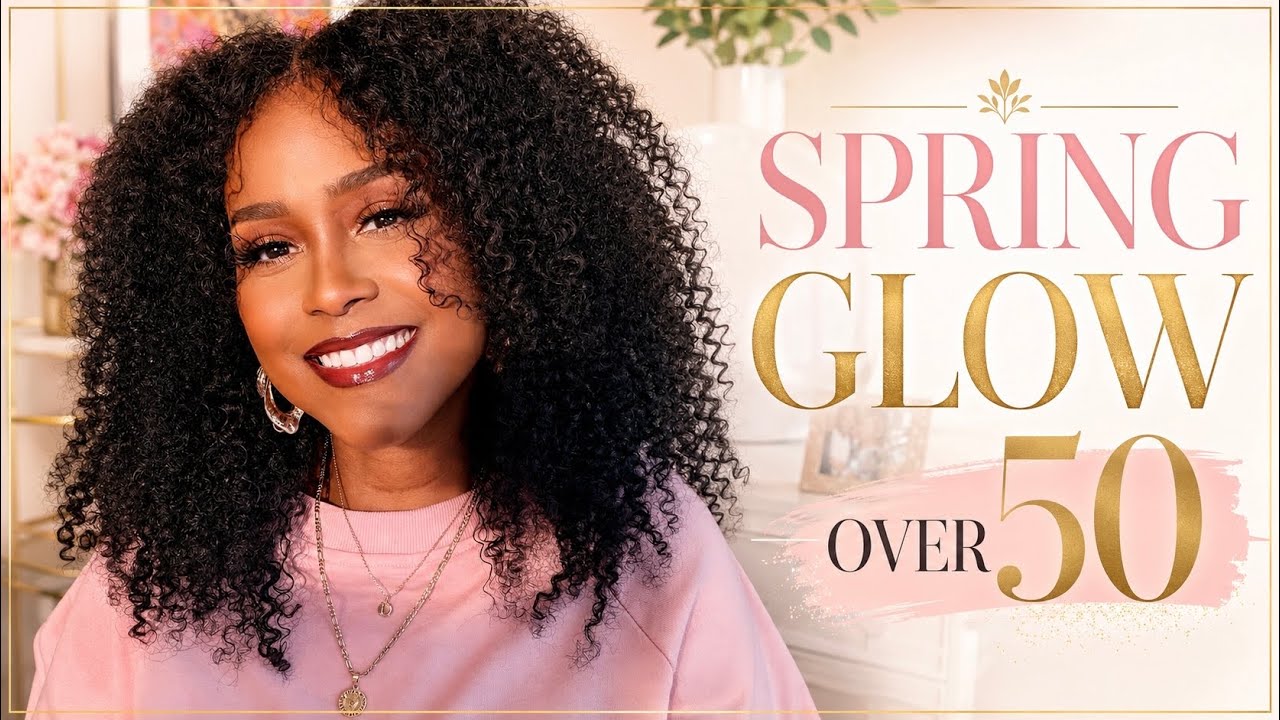 Spring Glow Trying New Makeup for a Soft Spring Glow Over 50 - YouTube