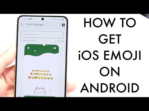 Как добавить эмодзи с iPhone на Android! (2025)