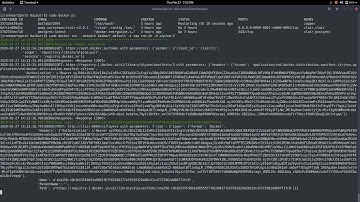 Run clair inside a docker container