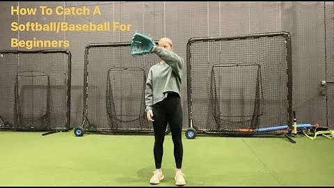 How To Catch A Softball/Baseball For Beginners
