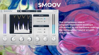 Smoov | Graceful & Transparent Compression Plugin | AU, VST3, AAX, AUv3 screenshot 4