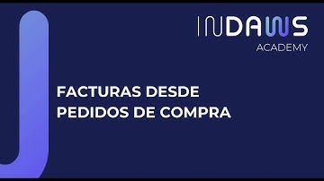¡Facturación de Pedidos de Compra de Proveedores en Odoo! | Indaws Academy