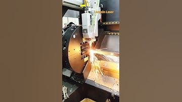 Fully automatic laser pipe cutting machine, fast pipe cutting speed, saving labor investment costs