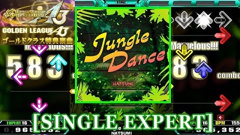 【DDR A3】 Jungle Dance / NATSUMI [SINGLE EXPERT] 譜面確認+Clap