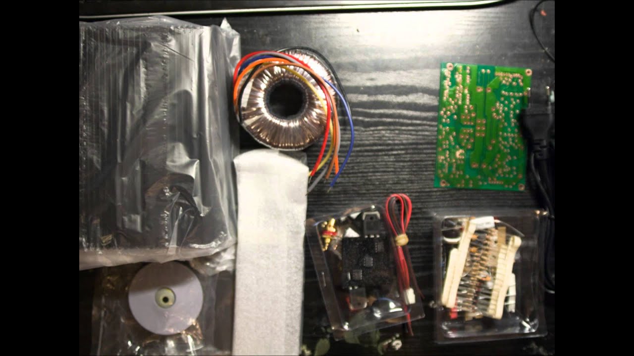 velleman K8081power amplifier pt. 1 YouTube