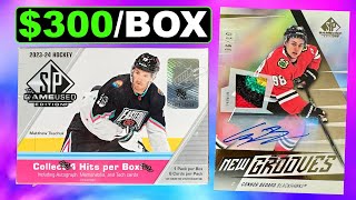 HUGE BEDARD CHASE!...BUT - 2023-24 SP Game Used hockey Hobby Box Break