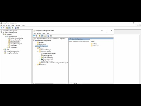 How To Create Map Network Drive Using Group Policy Bat File Windows Server 2019