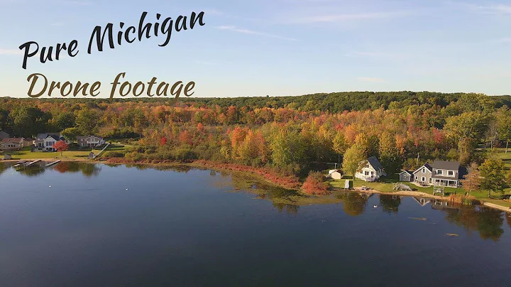 Fall Colors in Michigan - Cinematic Drone Video