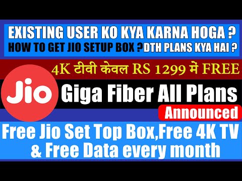 Jio Gigafiber & Jio 4k Setup Box Plans | Everything You Should Know About Jio Gigafiber Plans &Offer