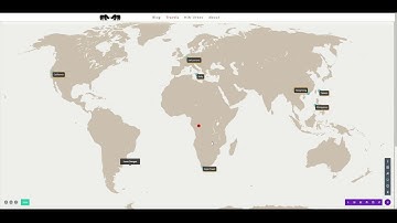 Tutorials Web Design Wordpress Divi Theme 0001 World Map With Tags