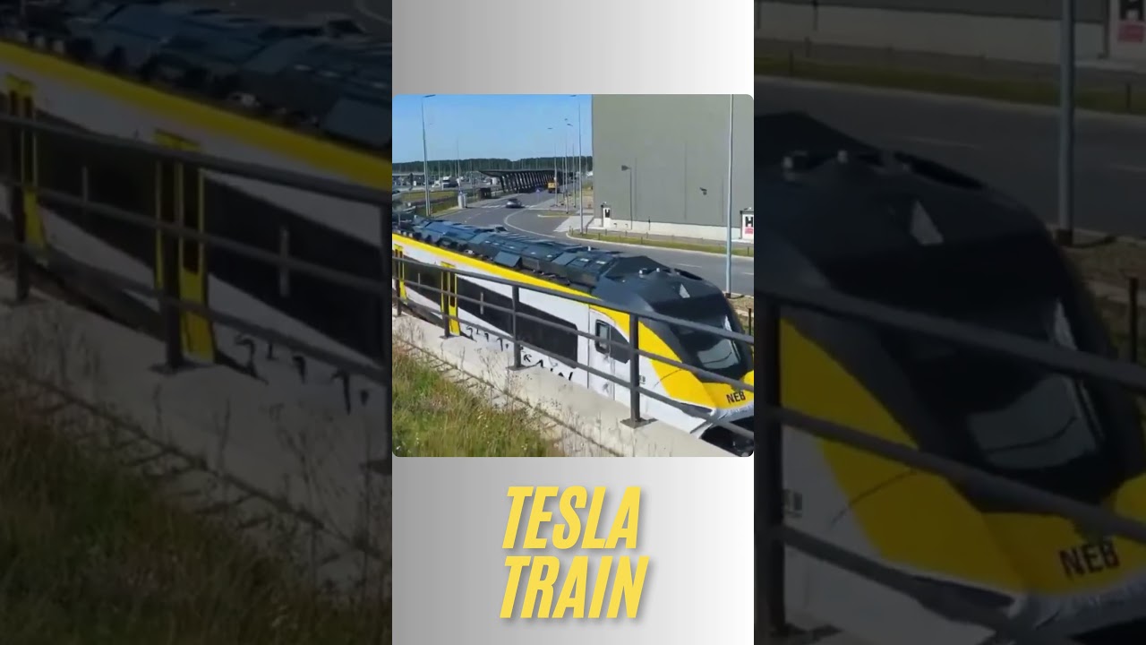 Giga Train High Speed Train Tesla Tesla Unveils New Robo Line