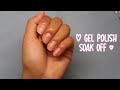 GEL POLISH SOAK OFF