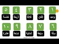 BARASDHADA TIRADA AFCARABIGA ARABIC NUMBERS 1 10 BARASDHADA TIRADA AFCARABIGA ARABIC NUMBERS 1 10