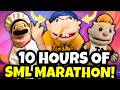 *10 HOURS* OF SML MARATHON! (FUNNIEST JEFFY VIDEOS)