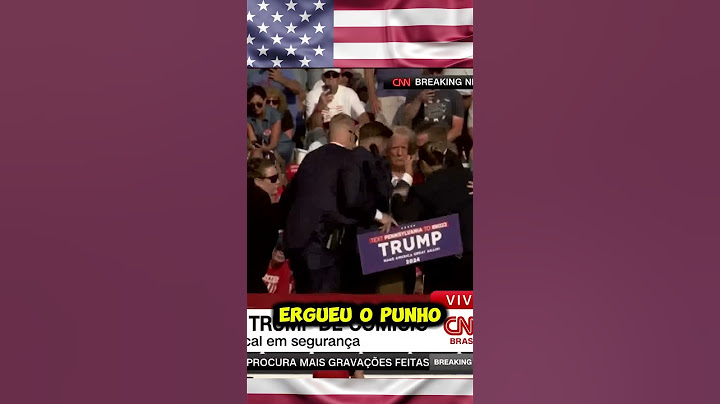 Trump é ferido por disparo #trump #noticias #agora