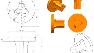 CATIA V5 Tutorial Beginner #3 - Sketch, Shaft, Pocket