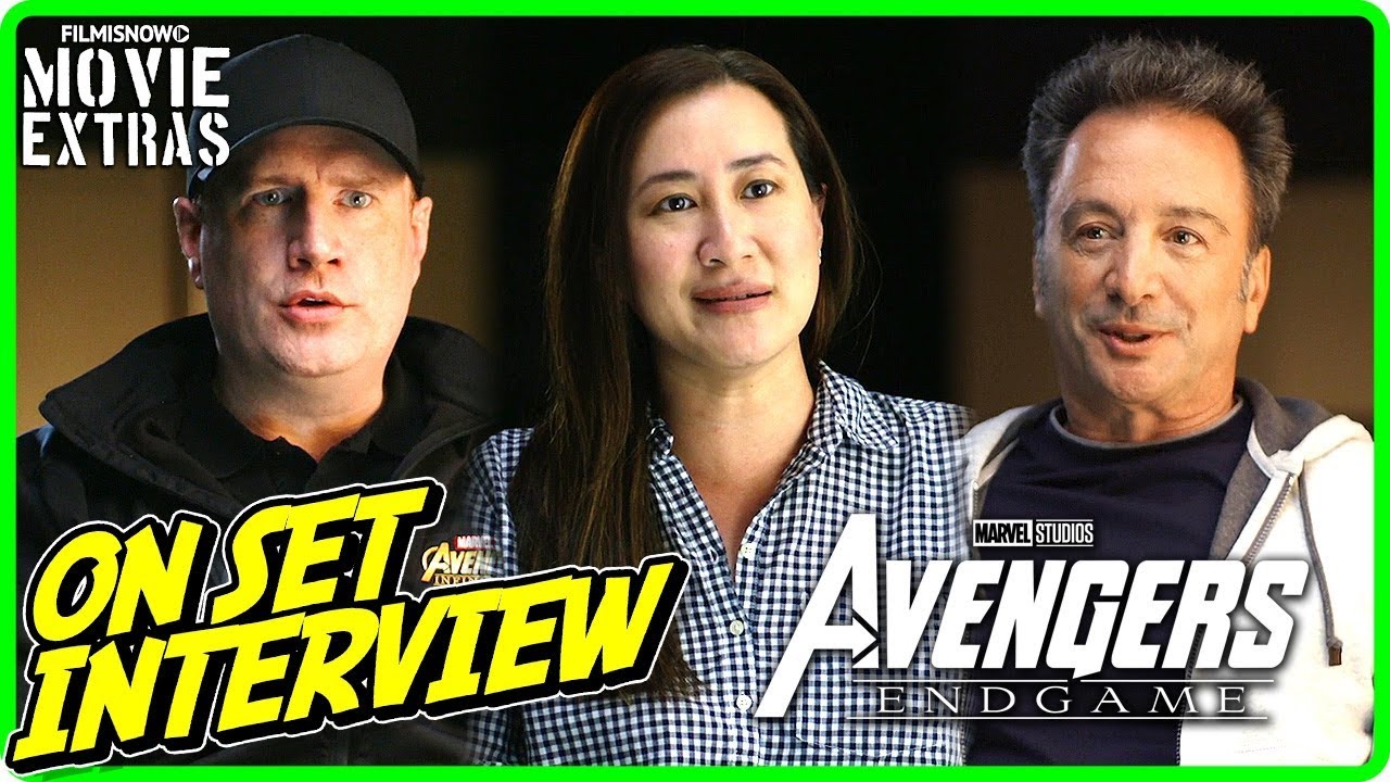 AVENGERS: ENDGAME | On-set Interview with Kevin Feige, Louis D'Esposito & Trinh Tran 