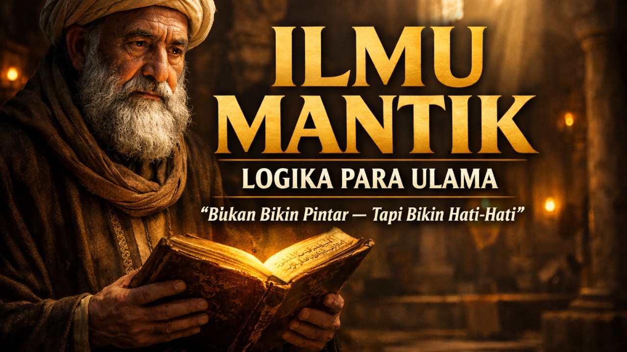ILMU MANTIK — Logika yang Membentuk Cara Berpikir Ulama  Rahasia Akal Imam Ghazali & Ulama Pesantren