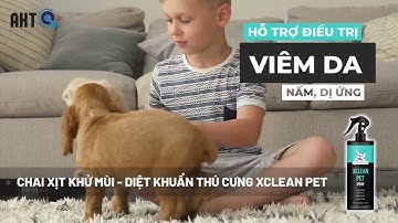 XỊT KHỬ MÙI CHÓ MÈO, KHỬ MÙI THÚ CƯNG XCLEAN PET