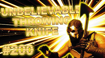 UNBELIEVABLE THROWING KNIFE #200 | MULTI-COD KNIFING COMMUNITY MONTAGE