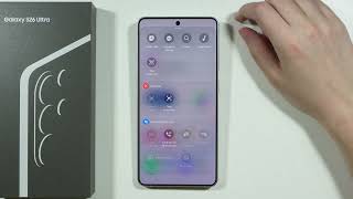 Samsung Galaxy S26 Ultra How To Customize Quick Settings Personalize Control Center