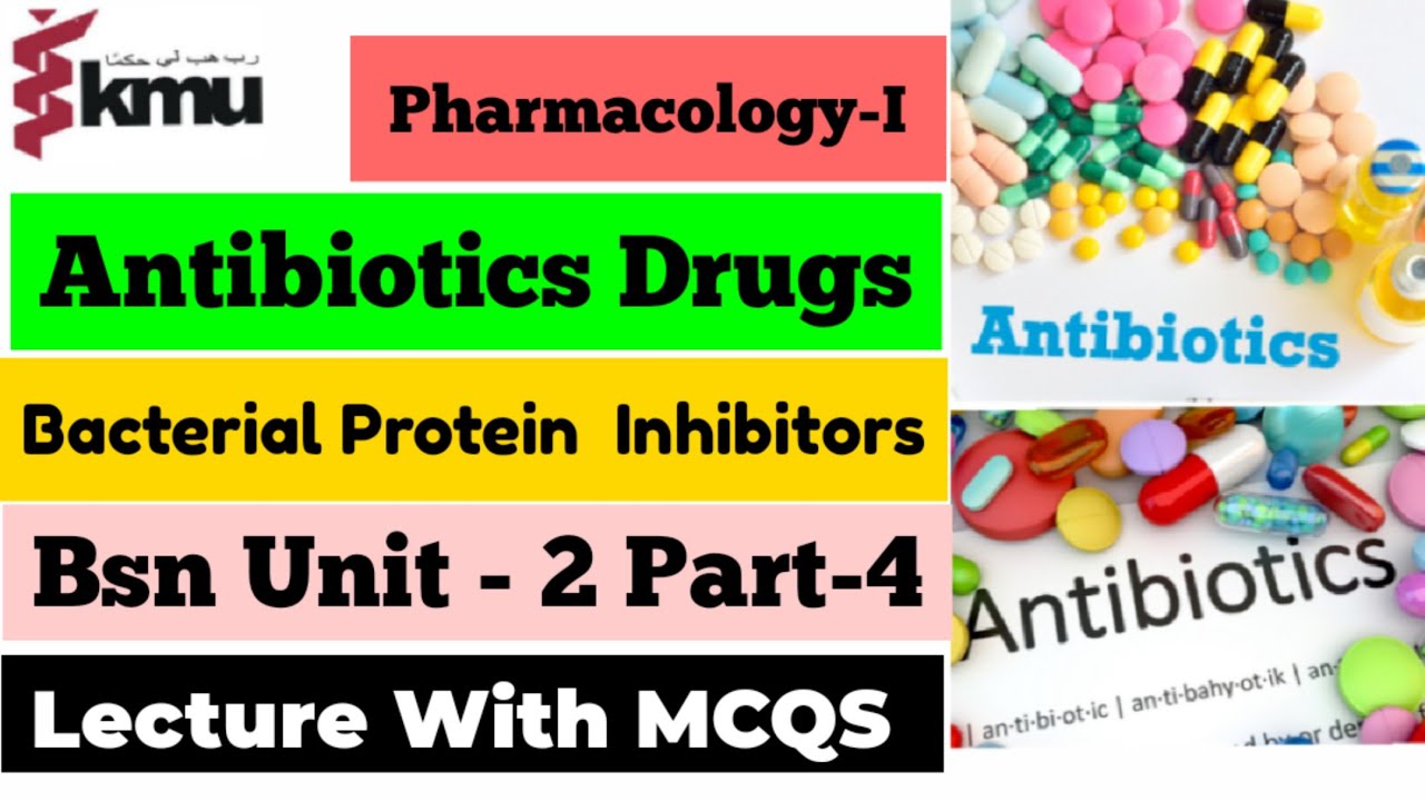 Pharmacology Proteins Synthesis inhibitors Antibiotics inhibitors,DNA synthesis inhibitors .