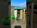 creative bamboo house🏡mobile📲 creative videography machine water pump #short #trending#videos