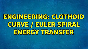 Engineering: Clothoid Curve / Euler Spiral Energy Transfer