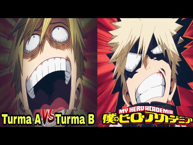 Dub PT) My Hero Academia Season 5 Embate! Turma A vs. Turma B - Assista na  Crunchyroll