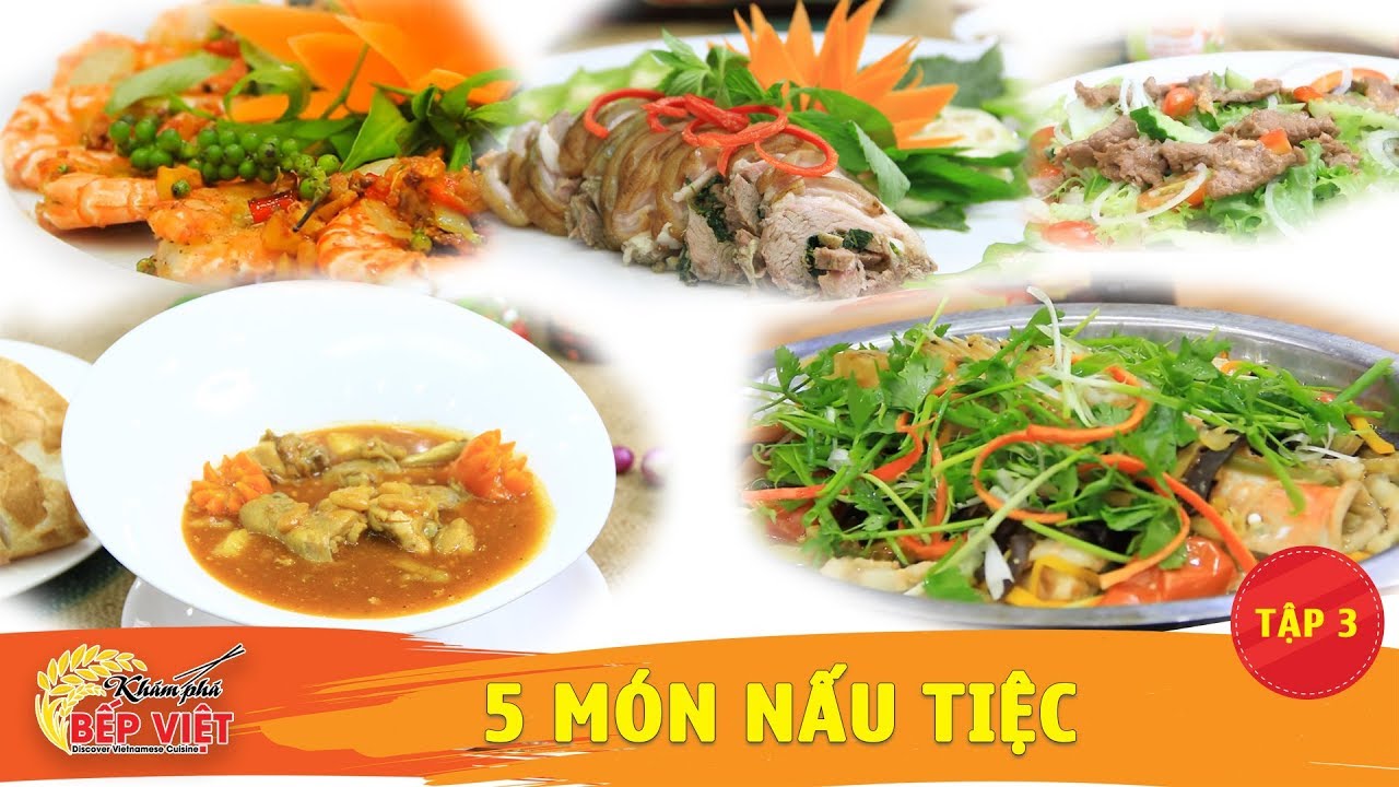 menu các món nhậu 2022 New #3 THỰC ĐƠN TIỆC - Chế biến 5 món nấu đám giỗ, nấu tiệc ngon và dễ làm tại nhà