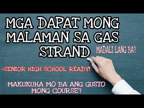 Gas Courses In Senior High School
