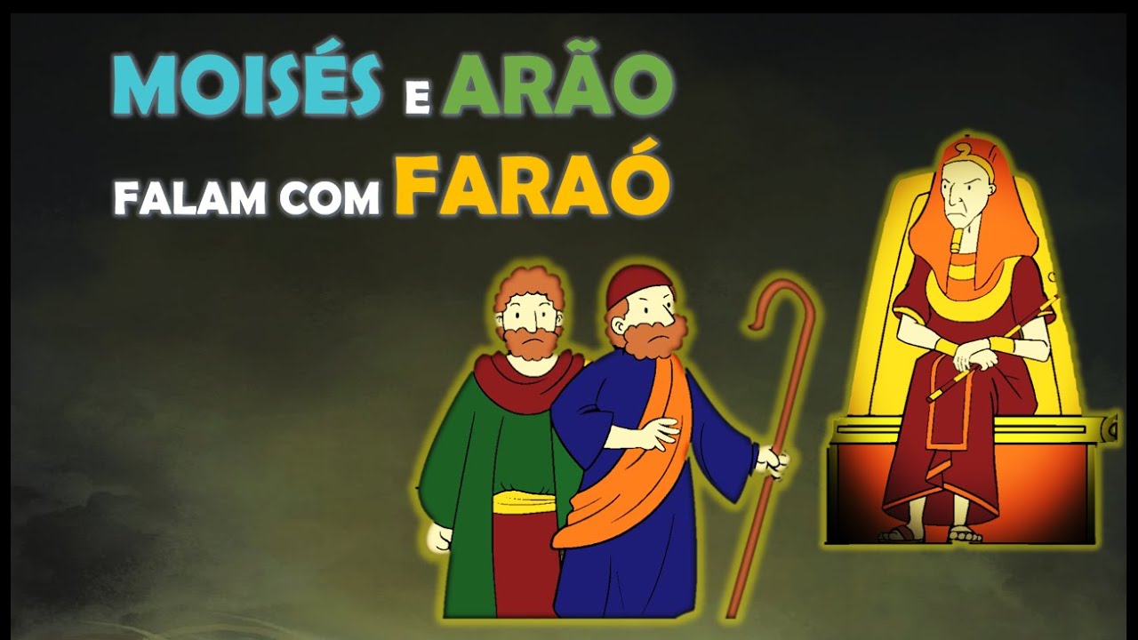 A HISTÓRIA DE MOISÉS MOISÉS E ARÃO FALAM AO FARAÓ E FARAÓ AFLINGE OS HEBREUS. ÊXODO 5. YouTube A HISTÓRIA DE MOISÉS MOISÉS E ARÃO FALAM AO FARAÓ E FARAÓ AFLINGE OS HEBREUS. ÊXODO 5. YouTube