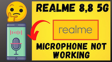 Realme Mic problem fixed | Realme 8,8 5g microphone not working problem