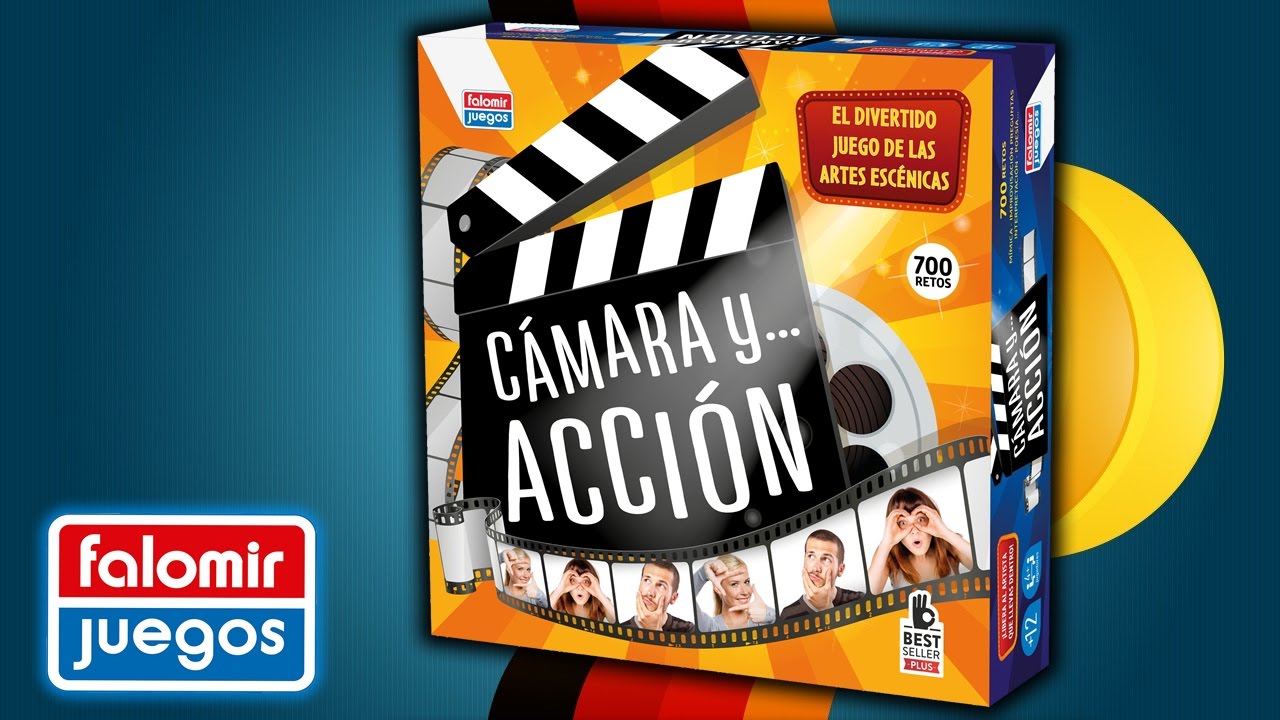 Unboxing Review Juego Cámara y Acción de Falomir Juegos - YouTube