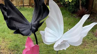 Large Eva foam Butterfly Tutorial 🦋 DIY #handmade #diy #butterfly