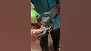 Angle Grinder vs Dull Iron Knife – Sharpening Transformation!