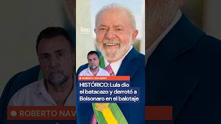 💥 GANÓ LULA EL BALOTAJE, LLORAN BOLSONARO, MILEI Y TRUMP