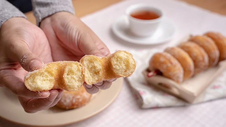 DONUT Gebu dan Lembut Guna 1 Bahan Semulajadi