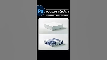 Tạo mockup hộp trong photoshop sử dụng phối cảnh | Create box mockup in photoshop using perspective