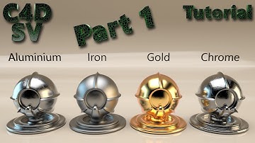 Cinema 4D Tutorial / Redshift Render / Redshift Material - Part 1